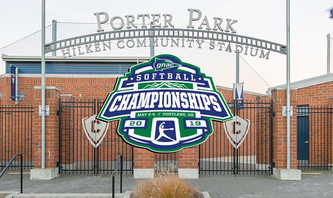 The 2019 GNAC Softball Championships will be played at Concordia's Porter Park from May 2-4.