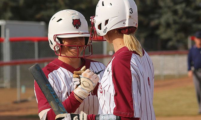 Savannah Egbert paces Central Washington with a .444 batting average, ranking 30th in Division II.