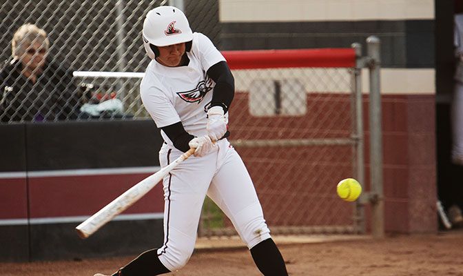 Northwest Nazarene's Maia McNicoll batted .375 in six games last week to earn GNAC Softball Player of the Week honors.