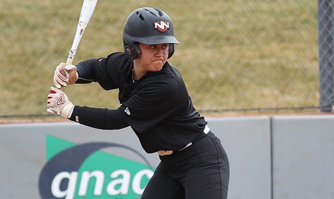 Maia McNicoll started all 48 games during the regular season for NNU with a .299 batting average, 44 hits and 28 runs scored.