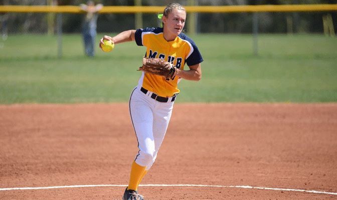 Jessyka MacDonald struck out 12 in MSUB's 4-1 win over Western Oregon Friday.  The Yellowjackets are the third seed for the GNAC Championships.