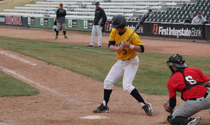 Mack Unruh led MSUB with three home runs and 12 RBI in series.