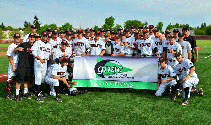 WOU won its 12th straight baseball title with a sweep of Central Washington Friday.