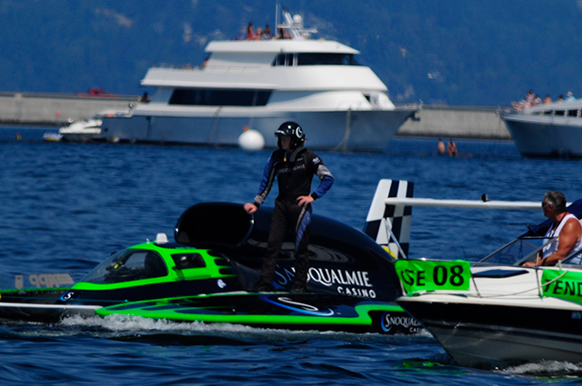 Former CWU Baseball Standout Now Racing Hydroplanes