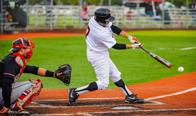 Central Washington left fielder Joe Castro launched a three-run home run to set the tone in the second inning, and the Wildcats held on for a 7-3 win over Western Oregon.