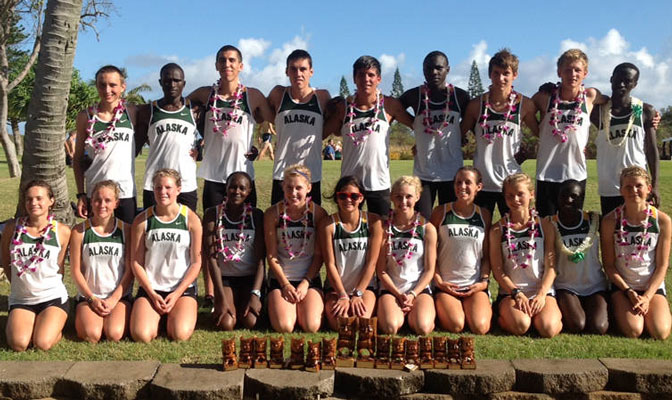 UAA swept the team titles Saturday in the University of Hawaii Big Wave Invitational.
