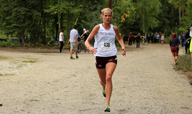 Fricker earned her first two career cross country wins last week.