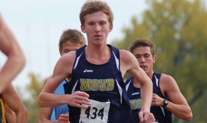 Luhr finished fourth among Division II runners Saturday.