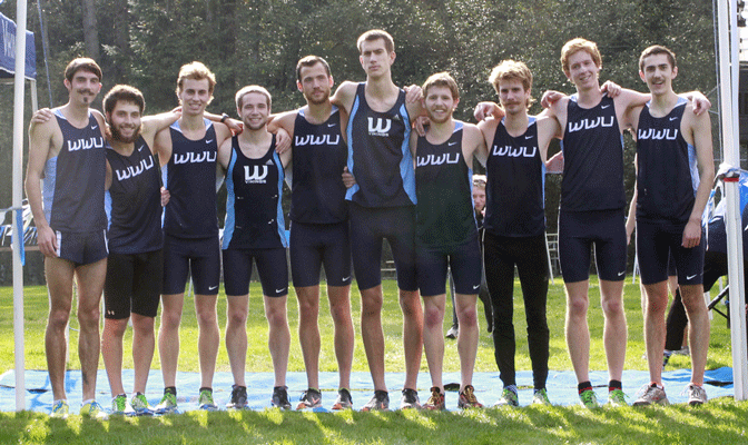 Western Washington, led by Chip Jackson (5th from the left), posted a perfect score of 15 last Saturday.