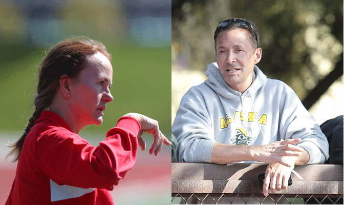 The GNAC Coach of the Year award is the first for Townsend and the 16th for Friess.