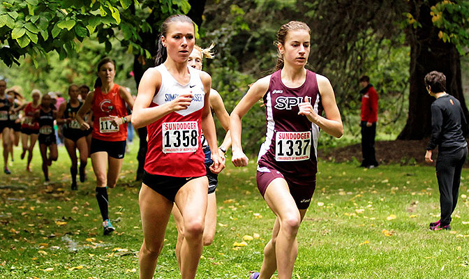 Simon Fraser's Rebecca Bassett finished second in last year's GNAC Championship. Seattle Pacific's Anna Patti placed seventh, but has finished no worse than second in a meet this season.