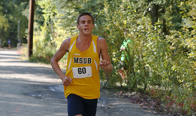 Montana State Billings senior Robert Peterson won the non-Division I race at the Montana State Invitational in a time that would have won the Division I race.