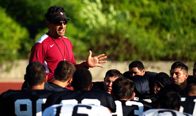 Azusa Pacific head football coach Victor Santa Cruz was one of three live guests on the latest episode of GNAC Insider.