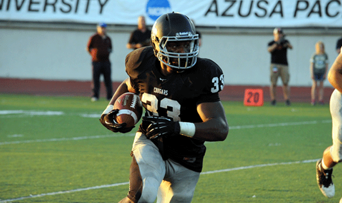 GNAC Offensive Player of the Year Terrell Watson was selected MVP in Collegiate Bowl.