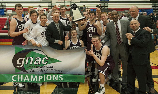 Wall's Three-Pointer Earns Falcons GNAC Men's Title