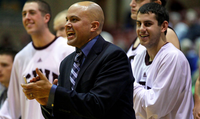 Seattle Pacific coach Ryan Looney has led the Falcons to a 13-2 start and a No. 5 national ranking.