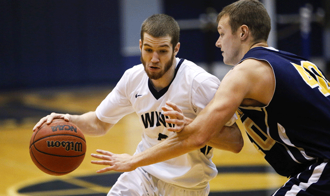 WWU's Joey Schreiber tied a GNAC record Thursday scoring 38 points coming off the bench in a 88-68 win over MSUB.