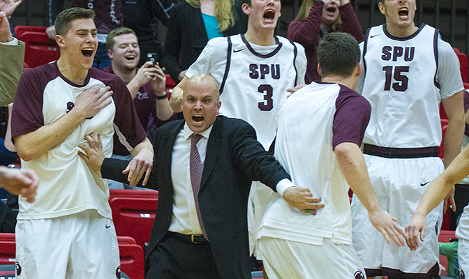 In his seven seasons, Ryan Looney led Seattle Pacific to three GNAC Championships appearances and two regular season championships. Photo by Dan Levine.
