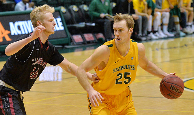 Alaska Anchorage's Corey Hammell leads Division II with seven doubles, 118 total rebounds and five offensive rebounds per game.