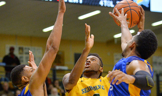 Sekou Wiggs poured in 32 points in Alaska Anchorage's 61-59 win at Seattle Pacific on Thursday. It was Wiggs' third 30-plus point scoring performance of the season.