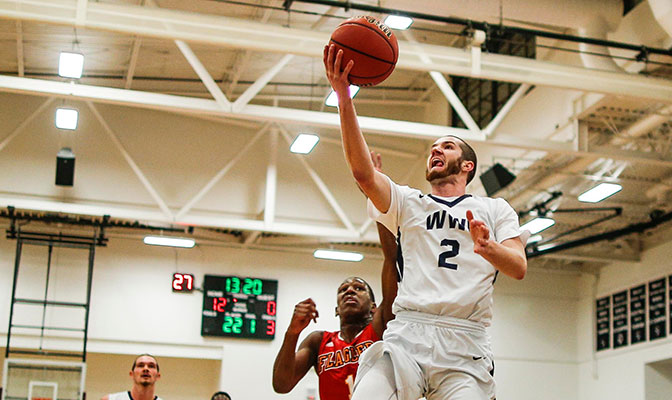 Kyle Impero, the reigning GNAC Men's Basketball Player of the Week, hopes to lead Western Washington to the final GNAC Championships spot.