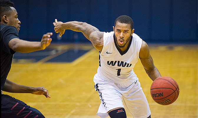 Guard Ricardo Maxwell is one of two Second Team All-GNAC selections returning to Western Washington's start five in 2015-16.