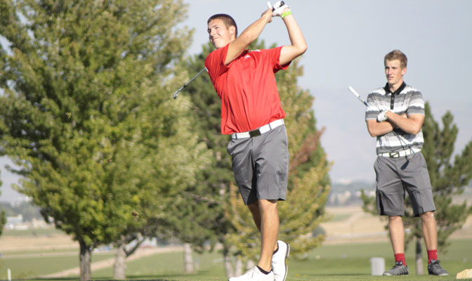 NNU's Connor Magnuson has helped the Crusaders to a team average below 300 at 299.6.