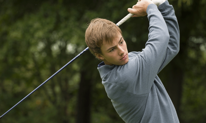 WWU freshman Chris Hatch earned GNAC Golfer of the Week honors after shooting a hole-in-one on his final round of the CSU Monterey Bay Invitational on Oct. 22.