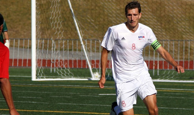 Helge Neumann was a first team selection to the NSCAA Men's Soccer Scholar-Athlete team.