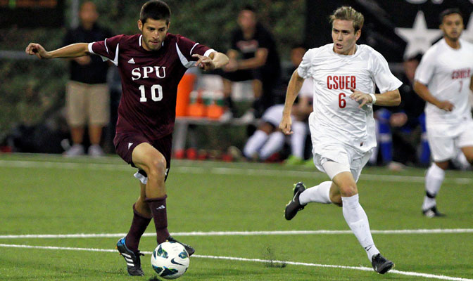 Seattle Pacific took first place in the GNAC in 2014 and reached the NCAA Div. II West Region Finals.