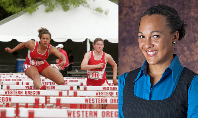 Bridget Johnson had an outstanding track and field career at Western Oregon University.