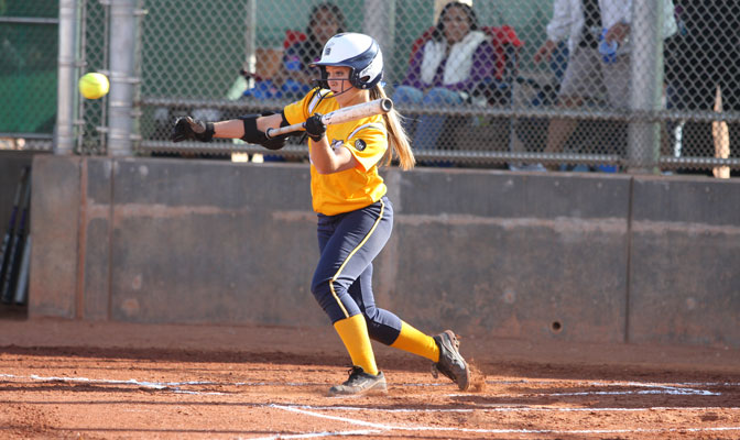 Rose Harrington is one of seven returning all-conference players for MSUB.