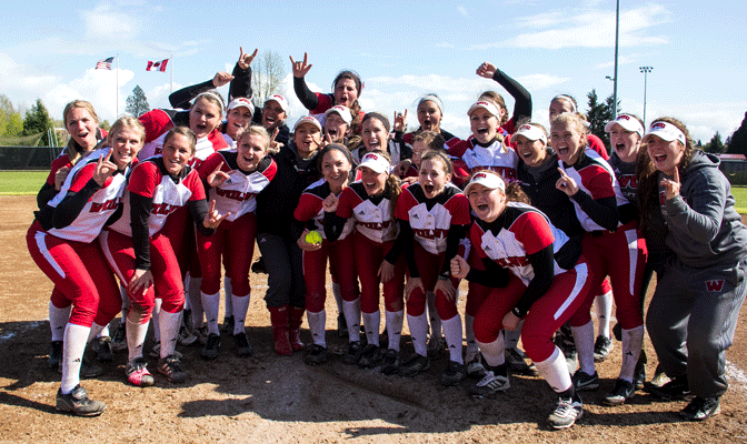 Western Oregon claimed its second regular-season title Sunday.  It also finished first in 2008.