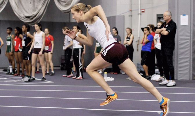 McKayla Fricker of Seattle Pacific is the NCAA Division II national leader in the 800.
