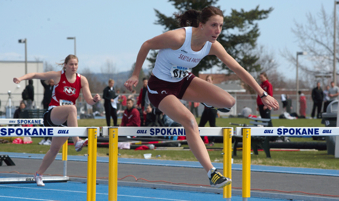 Worthen has the best heptathlon point total in the nation among NCAA Division II athletes.