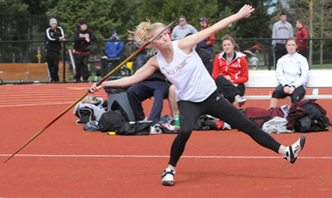 Aanstad won national javelin title.