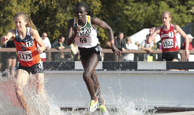 Tanui is the third seed in the steeplechase and the ninth seed in the 5,000 meters.