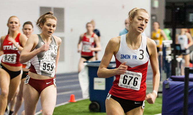 Addy Townsend was one of three new NCAA Championships provisional qualifiers for Simon Fraser and one of eight among GNAC teams.