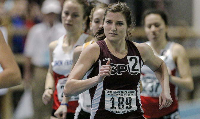 Seattle Pacific's Lynelle Decker is automatically qualified for the NCAA Championships in the women's 800 meters with her time of 2:09.38.