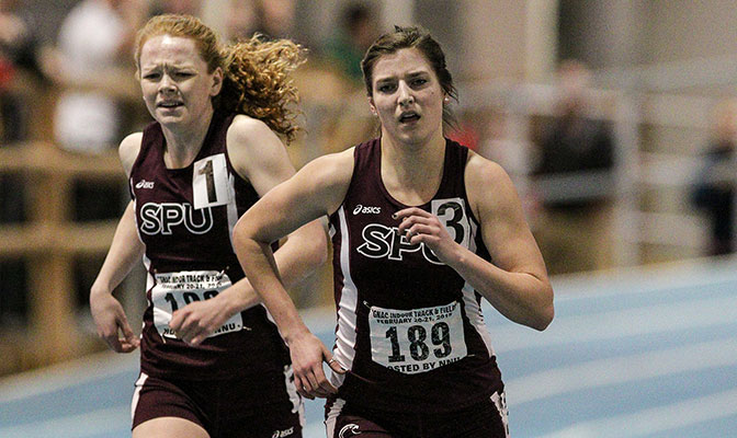 Lynelle Decker was one of five NCAA Championships provisional qualifiers for Seattle Pacific, hitting a mark in the 800 meters.