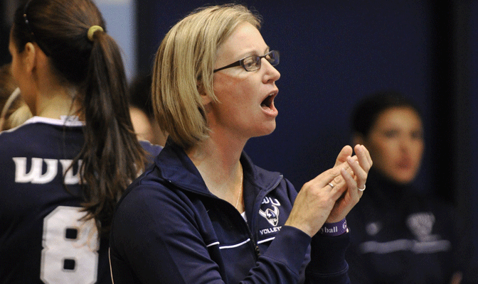 Diane Flick is in her 14th season as head coach at WWU, and earned her eighth GNAC Coach of the Year award for her team's performance this season.