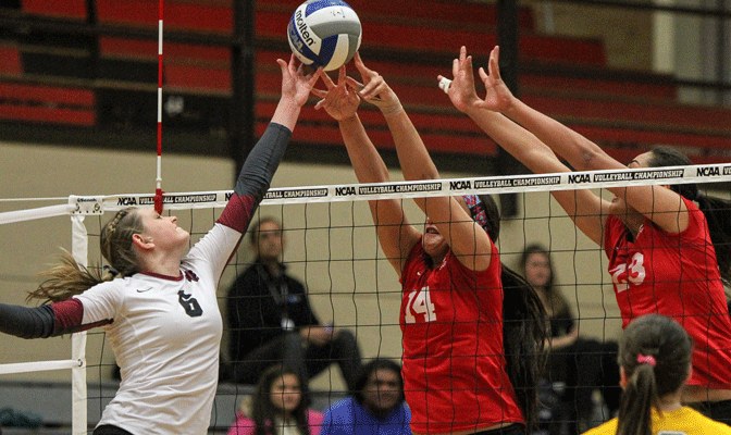 Defending Champion Seasiders Defeat CWU In 4 Sets