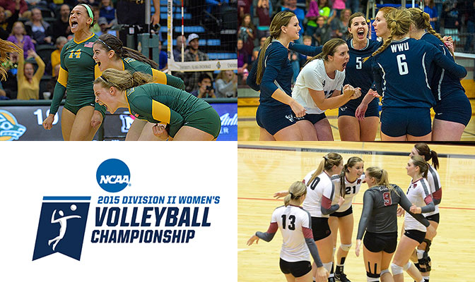 Seawolves Lead 3 GNAC Teams In NCAA Volleyball Tourney