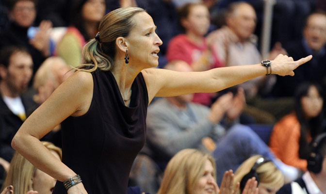 WWU coach Carmen Dolfo has her Vikings alone in first place in the GNAC following a narrow victory over seventh-ranked Simon Fraser last week.