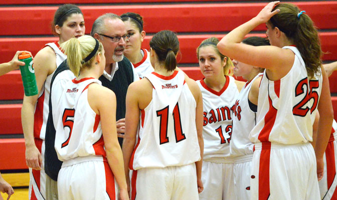 In his 20th season at Saint Martin's, women's basketball head coach Tim Healy has been named GNAC Coach of the Month for February and has guided the Saints into the GNAC Championships.