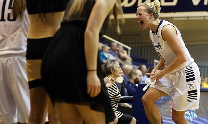 Hill has been one of WWU's most effective players all season, as she averages 10.1 points and a GNAC-third best 8.9 rebounds per game.