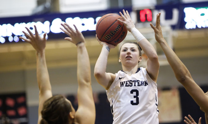 Taylor Peacocke and WWU need a win and an SPU loss to secure the No. 2 seed and a first-round bye in the GNAC tournament.