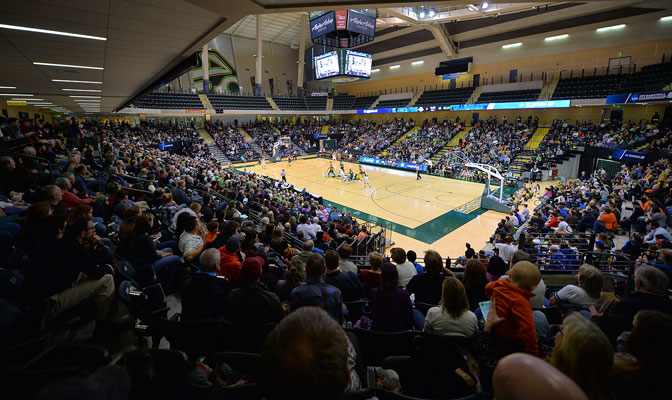 The Seawolves suffered just their second loss in the new Alaska Airlines Center that was filled with over 3,000 fans for UAA's first-round game.