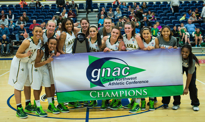 Alaska Anchorage won its third GNAC title in the five-year history of the league's post-season tournament (Photo by Aaron Selig)
