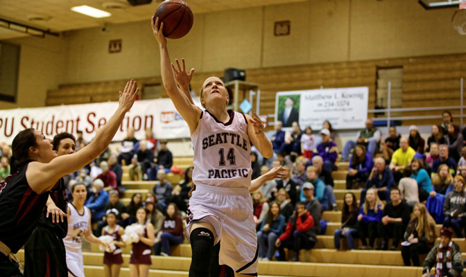 Aubree Callen and Seattle Pacific remained in the fifth spot in the NCAA West Region poll after going 1-1 last week.